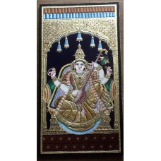 Traditional Tanjore Saraswathi